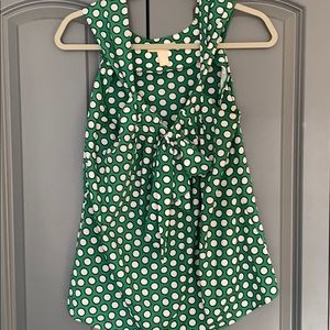 MOVING SALE! Banana Republic tank front tie blouse